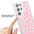 Samsung Galaxy S23 Ultra Fashion TPU Cover - Pink Leopard