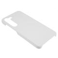 Samsung Galaxy S23+ 5G Gummibelagt Plastik Cover - Hvid