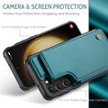 Samsung Galaxy S23+ 5G Caseme C22-etui RFID-kortpung - Grøn