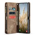 Samsung Galaxy S24 Caseme 008 2-i-1 Multifunktionel Pung - Brun