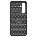 Samsung Galaxy S24 FE Beetle Karbonfiber TPU Cover - Sort