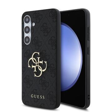 Samsung Galaxy S24 FE Guess 4G Big Metal Logo Hybrid Cover - Grå