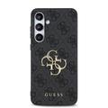 Samsung Galaxy S24 FE Guess 4G Big Metal Logo Hybrid Cover - Grå