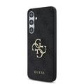 Samsung Galaxy S24 FE Guess 4G Big Metal Logo Hybrid Cover - Grå