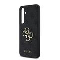 Samsung Galaxy S24 FE Guess 4G Big Metal Logo Hybrid Cover - Grå