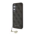 Samsung Galaxy S24 FE Guess 4G Charms Collection Hybrid Cover - Brun