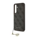 Samsung Galaxy S24 FE Guess 4G Charms Collection Hybrid Cover - Brun