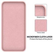 Samsung Galaxy S24 FE Liquid Silikone Cover med Strop - Pink