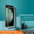 Samsung Galaxy S24 FE Imak Faldsikkert TPU Cover - Gennemsigtig Sort