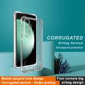 Samsung Galaxy S24 FE Imak Faldsikkert TPU Cover - Gennemsigtig