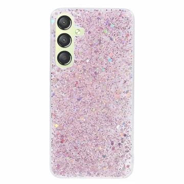 Samsung Galaxy S24 Glitter Flakes TPU Cover