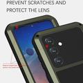 Samsung Galaxy S24 Love Mei Powerful Hybrid Cover - Sort