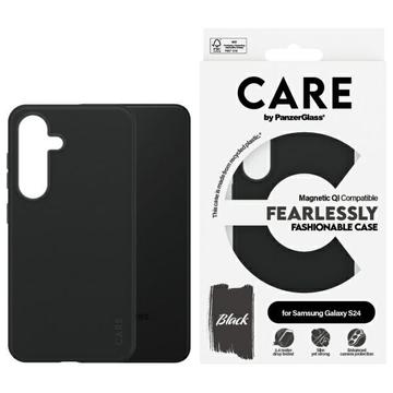 Samsung Galaxy S24 PanzerGlass Care Fearlessly Fashionable Cover - MagSafe-kompatibel - Sort