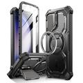 Samsung Galaxy S24 Supcase i-Blason Armorbox Mag Hybrid Cover - Sort