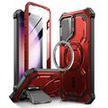 Samsung Galaxy S24 Supcase i-Blason Armorbox Mag Hybrid Cover - Rød