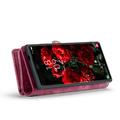 Samsung Galaxy S24 Ultra Caseme 008 2-i-1 Multifunktionel Pung - Rød