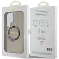 Samsung Galaxy S24 Ultra Guess IML Flowers Wreath Cover - MagSafe-kompatibel