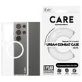 Samsung Galaxy S24 Ultra PanzerGlass Care Transparent Urban Combat Cover - MagSafe-kompatibel - Hvid