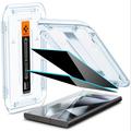 Samsung Galaxy S24 Ultra Spigen Glas.tR Ez Fit Privacy Skærmbeskyttelse Hærdet Glas - 2 Stk.