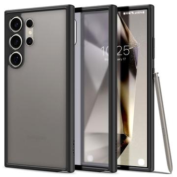 Samsung Galaxy S24 Ultra Spigen Ultra Hybrid Cover - Gennemsigtig Sort