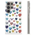 Samsung Galaxy S24 Ultra TPU Cover - Hjerter