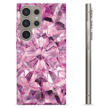 Samsung Galaxy S24 Ultra TPU Cover - Pink Krystal