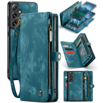 Samsung Galaxy S24+ Caseme 008 2-i-1 Multifunktionel Pung - Blå