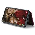 Samsung Galaxy S24+ Caseme C22 Cover med RFID-kortpung - Rød
