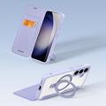 Samsung Galaxy S24+ Dux Ducis Skin X Pro Magnetisk Flip Cover - Lilla