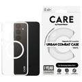 Samsung Galaxy S24+ PanzerGlass Care Transparent Urban Combat Cover - MagSafe-kompatibel - Hvid