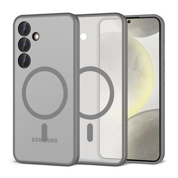 Samsung Galaxy S24+ Tech-Protect Magmat Cover - MagSafe Kompatibel - Mat Titanium
