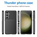 Samsung Galaxy S24+ Thunder Series TPU Cover - Sort