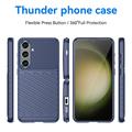 Samsung Galaxy S24+ Thunder Series TPU Cover - Blå