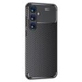 Samsung Galaxy S25 Beetle Karbonfiber TPU Cover - Sort