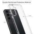 Samsung Galaxy S25 Ridsefast Hybrid Cover - Gennemsigtig