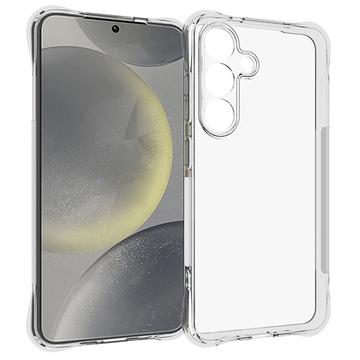 Samsung Galaxy S25 Stødtæt TPU Cover - Gennemsigtig