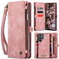 Samsung Galaxy S25 Ultra Caseme 008 2-i-1 Multifunktionel Pung - Pink