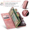 Samsung Galaxy S25 Ultra Caseme 008 2-i-1 Multifunktionel Pung - Pink