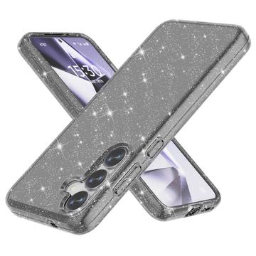 Samsung Galaxy S25+ Stylish Glitter Series Hybrid Cover