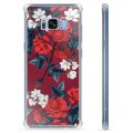 Samsung Galaxy S8 Hybrid Cover - Vintage Blomster