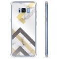 Samsung Galaxy S8+ Hybrid Cover - Abstrakt Marmor