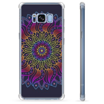 Samsung Galaxy S8+ Hybrid Cover - Farverig Mandala