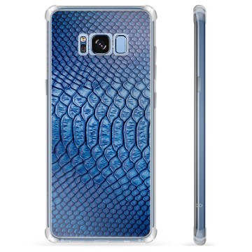 Samsung Galaxy S8+ Hybrid Cover - Læder