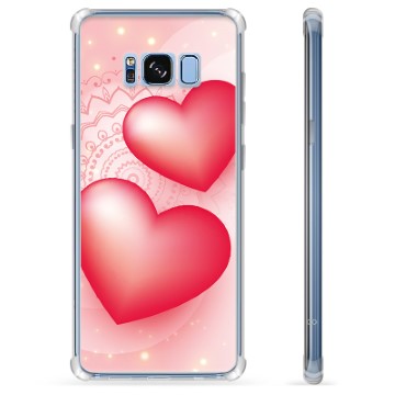 Samsung Galaxy S8+ Hybrid Cover - Kærlighed