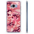 Samsung Galaxy S8+ Hybrid Cover - Pink Camouflage