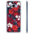 Samsung Galaxy S8+ Hybrid Cover - Vintage Blomster