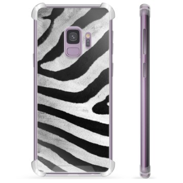 Samsung Galaxy S9 Hybrid Cover - Zebra