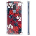 Samsung Galaxy S9+ Hybrid Cover - Vintage Blomster