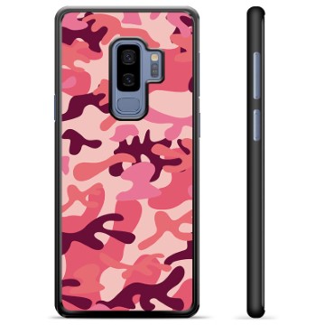 Samsung Galaxy S9+ Beskyttende Cover - Pink Camouflage