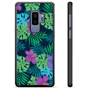 Samsung Galaxy S9+ Beskyttende Cover - Tropiske Blomster